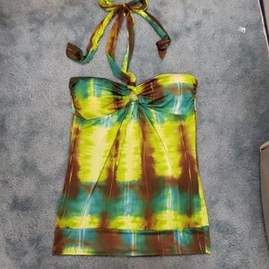 Kiwi Tie Dye Peep Hole Hater w/ Built in Pads